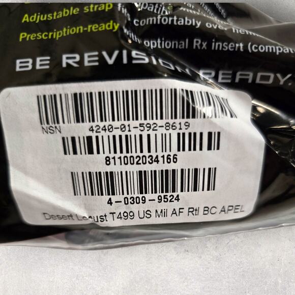 Military Goggles - Desert Locust APEL U.S. Military Kit *NEW* - Picture 3 of 3